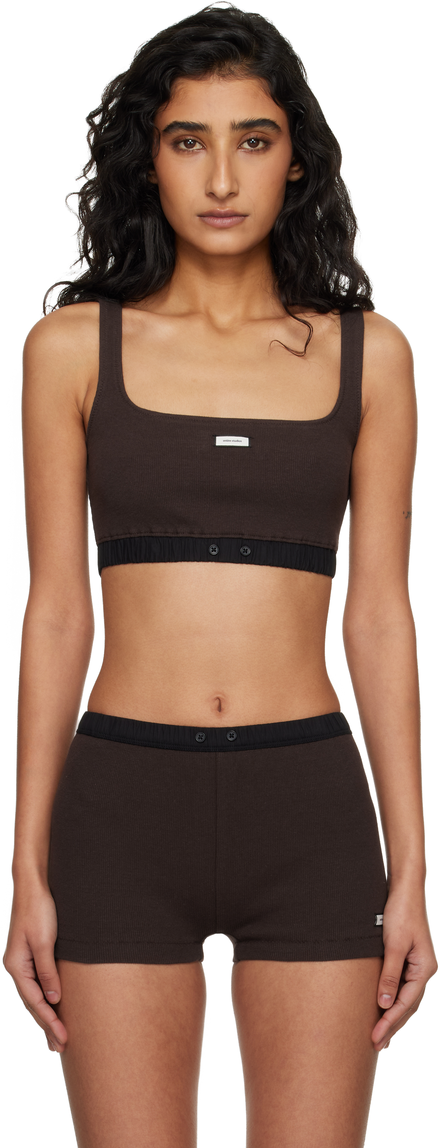Brown Lounge Bra