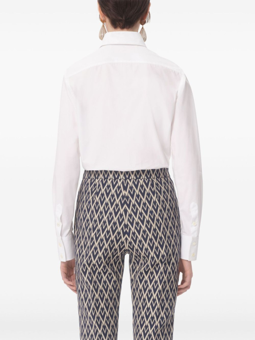 White Poplin Shirt
