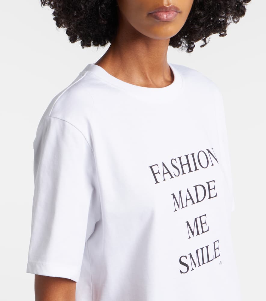 Printed cotton jersey T-shirt