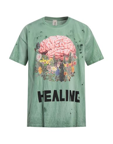 Man T-shirt Light green