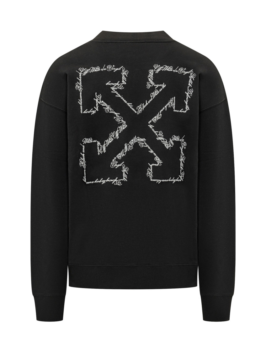 Black Crew Neck Sweatshirt