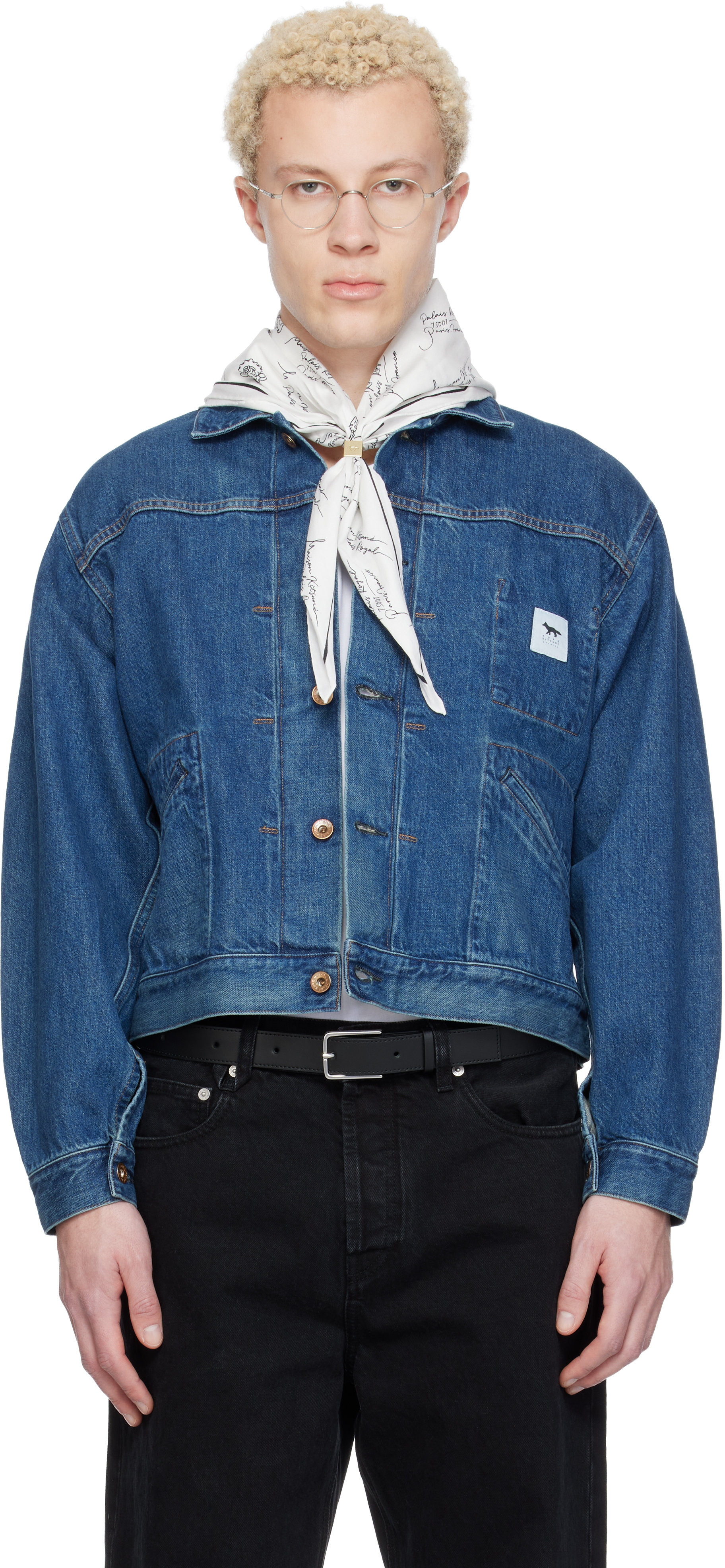 Blue KURO Edition Selvedge Voyage Denim Jacket
