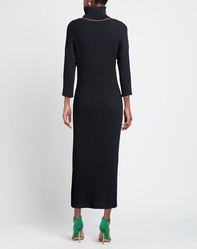 Woman Midi dress Black Size 1 Wool