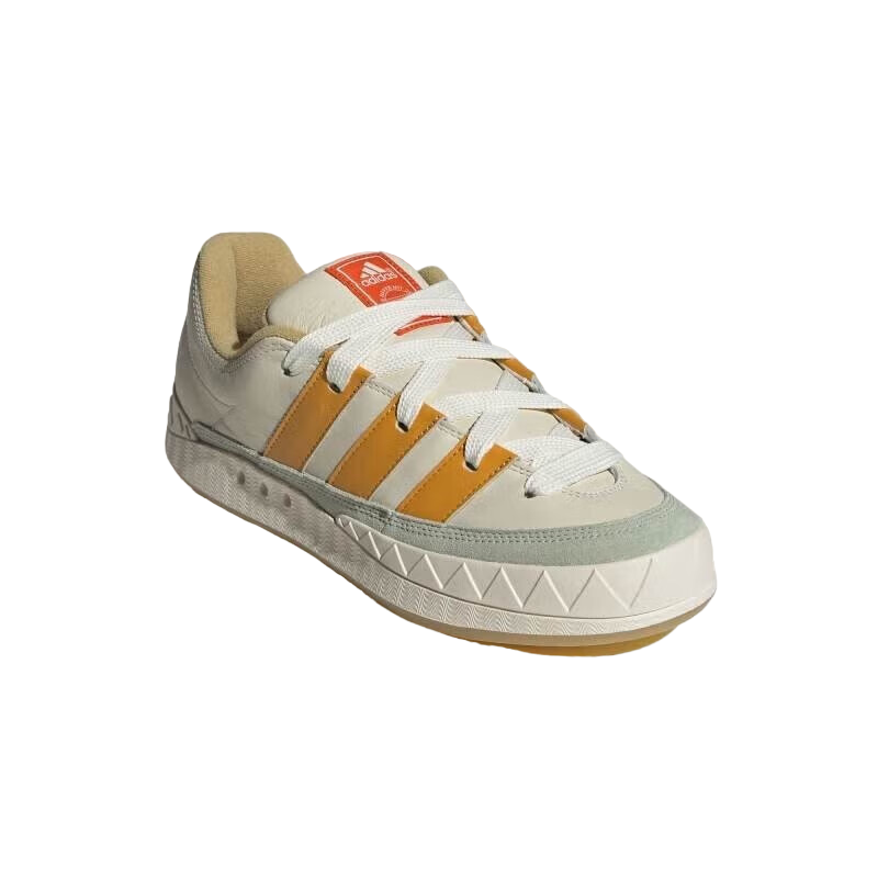 Adimatic Shoes 'White Orange Green'