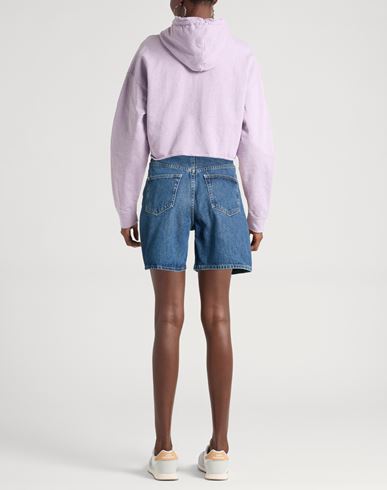 Samsøe Φ Samsøe Woman Denim shorts Blue Size 24 Organic cotton