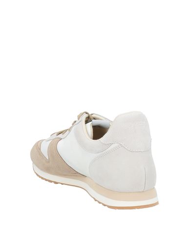 Man Sneakers Off white Size 10 Leather, Textile fibers