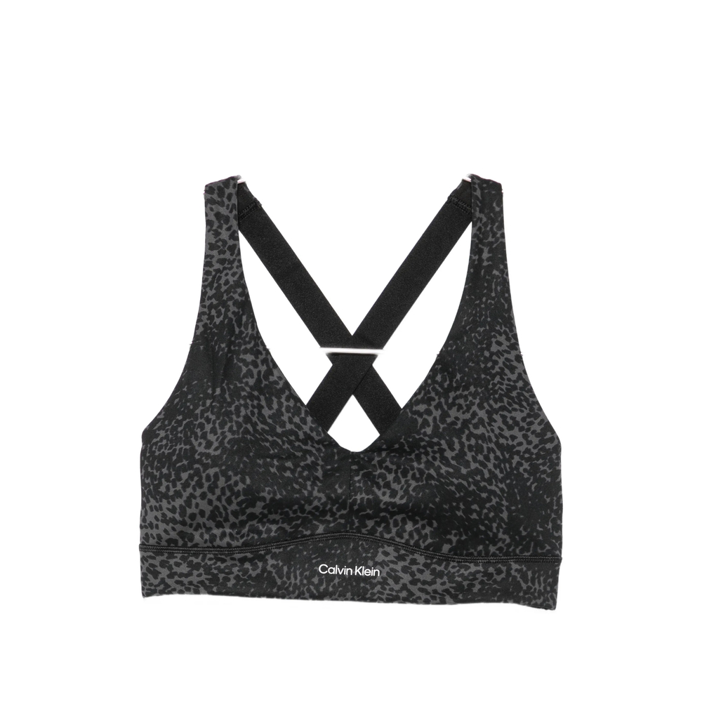 Leopard-print Sports Bra