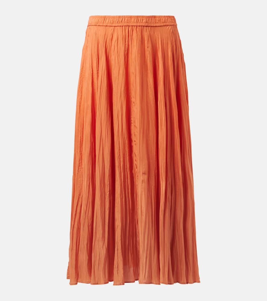 Sully silk midi skirt