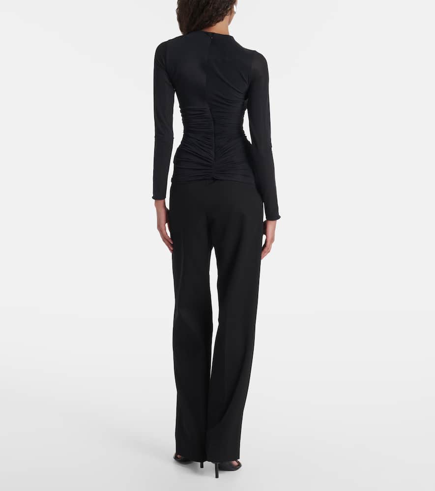 Hollow Venus cutout mesh top