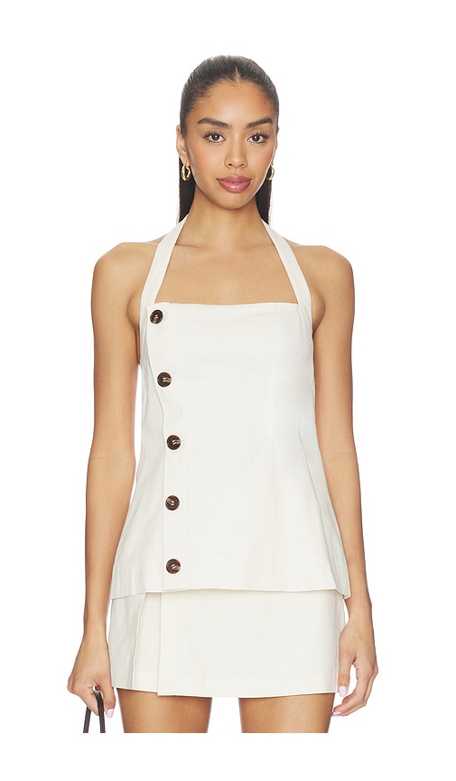 Lovers and Friends Paulina Top in Beige. - L also in M, S, XL