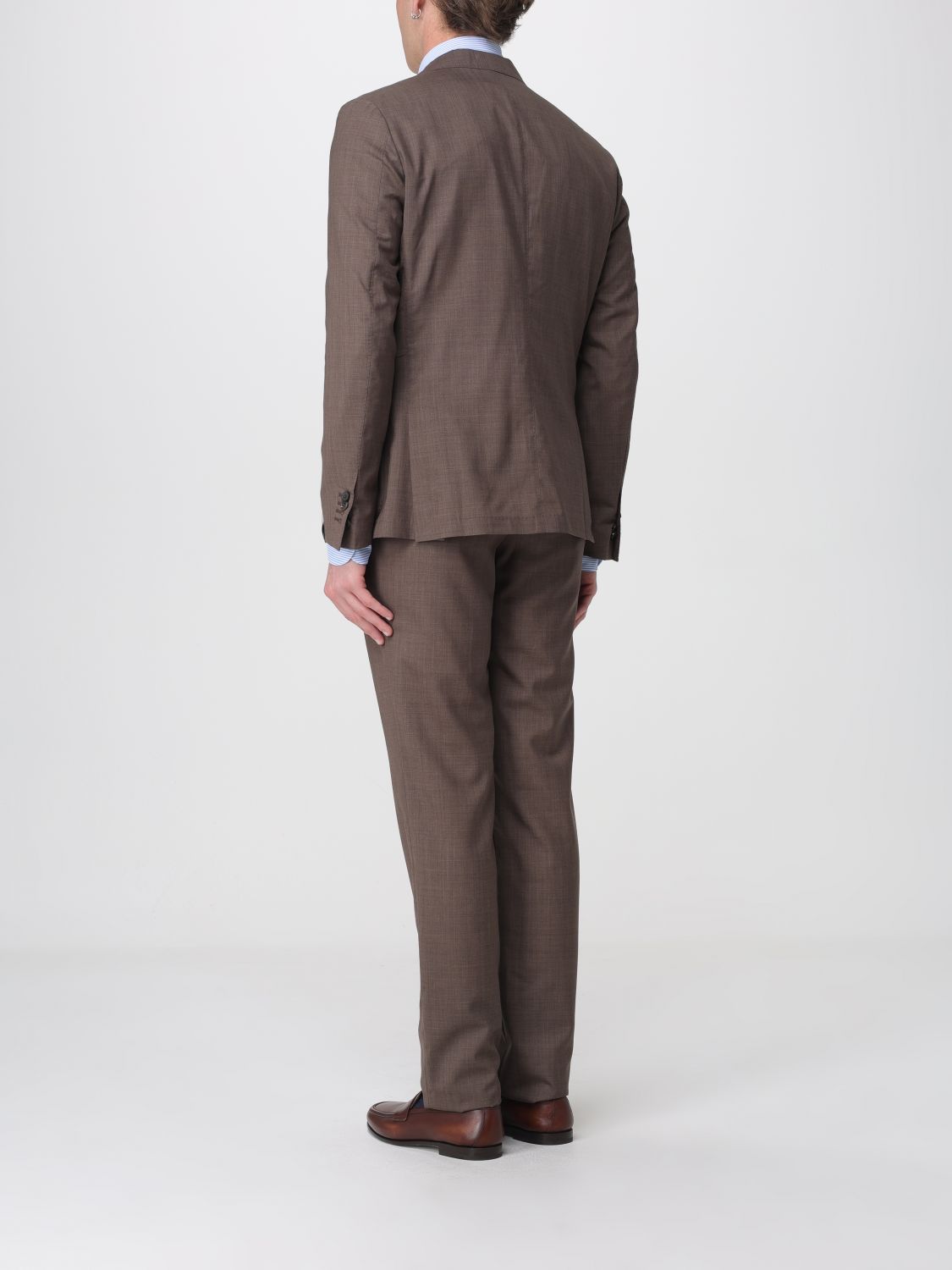 Suit Men color Brown