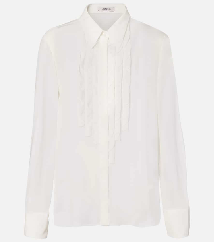 Sheer Twist georgette blouse