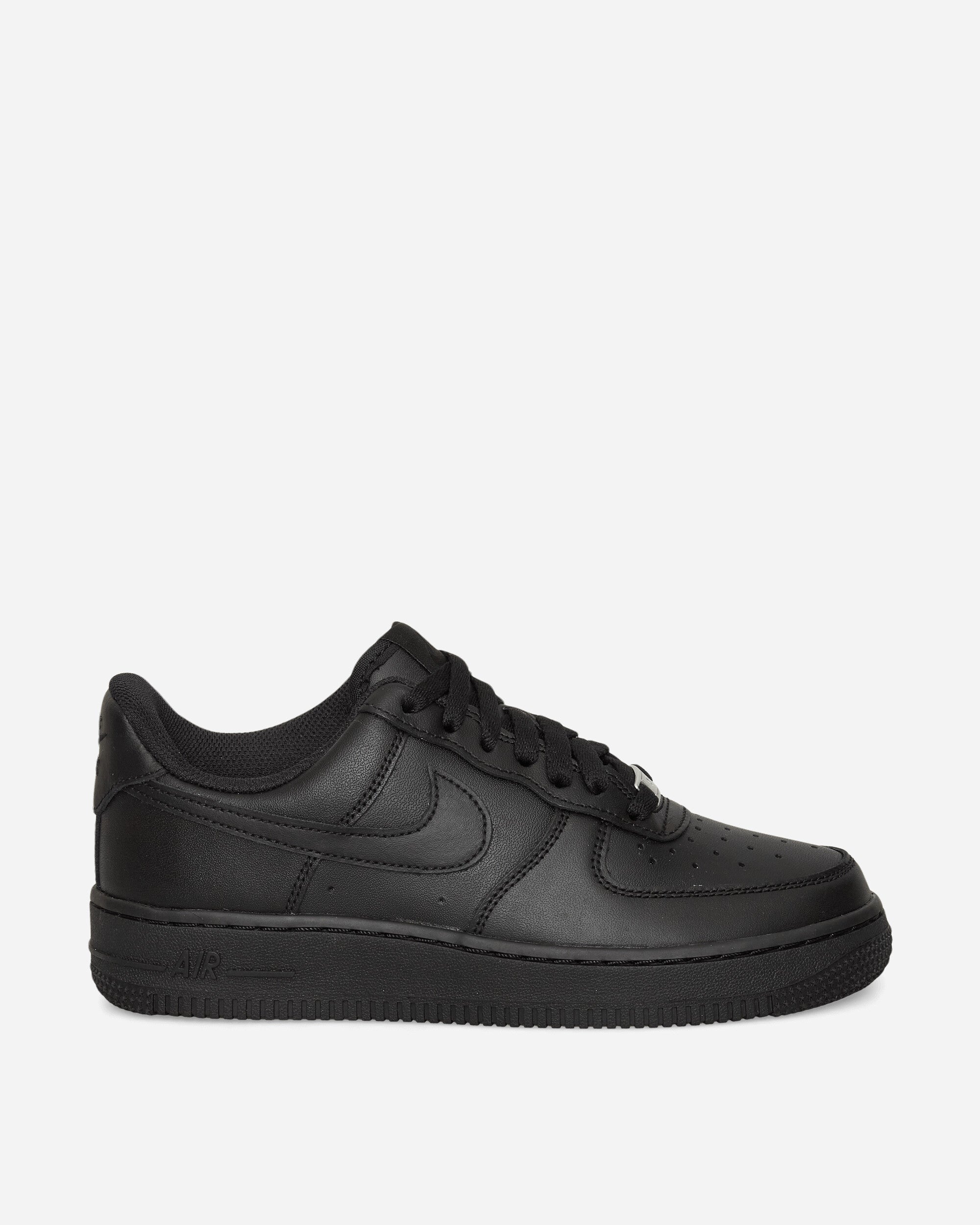 Women's AIR FORCE 1 '07 W Sneakers in Black, Size UK 2.5