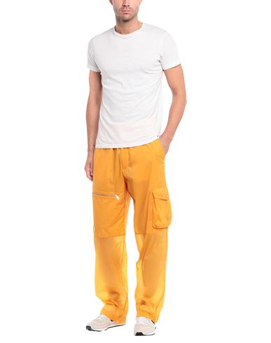 Man Pants Orange Size 32 Polyamide