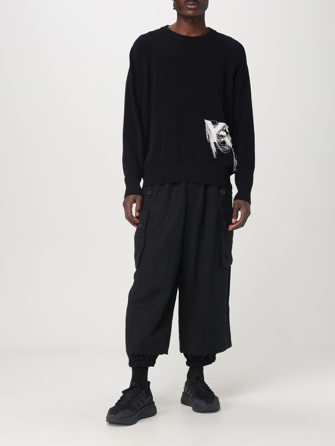 Recycled Polyester Sweater With Embroidered Logo