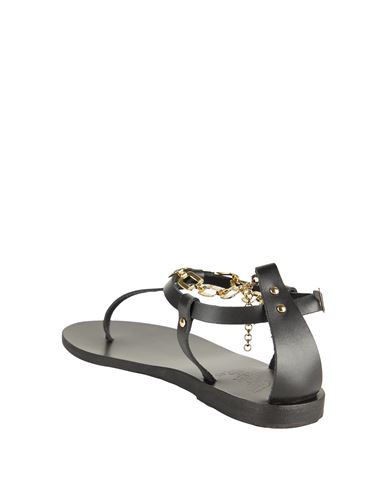 Woman Thong sandal Black