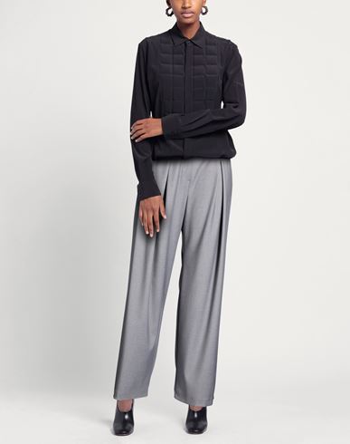 Woman Pants Grey Size 8 Polyester, Viscose, Elastane