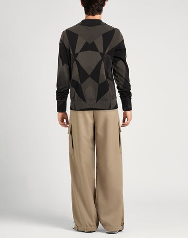 Man Sweatshirt Black Size S Cotton, Polyester