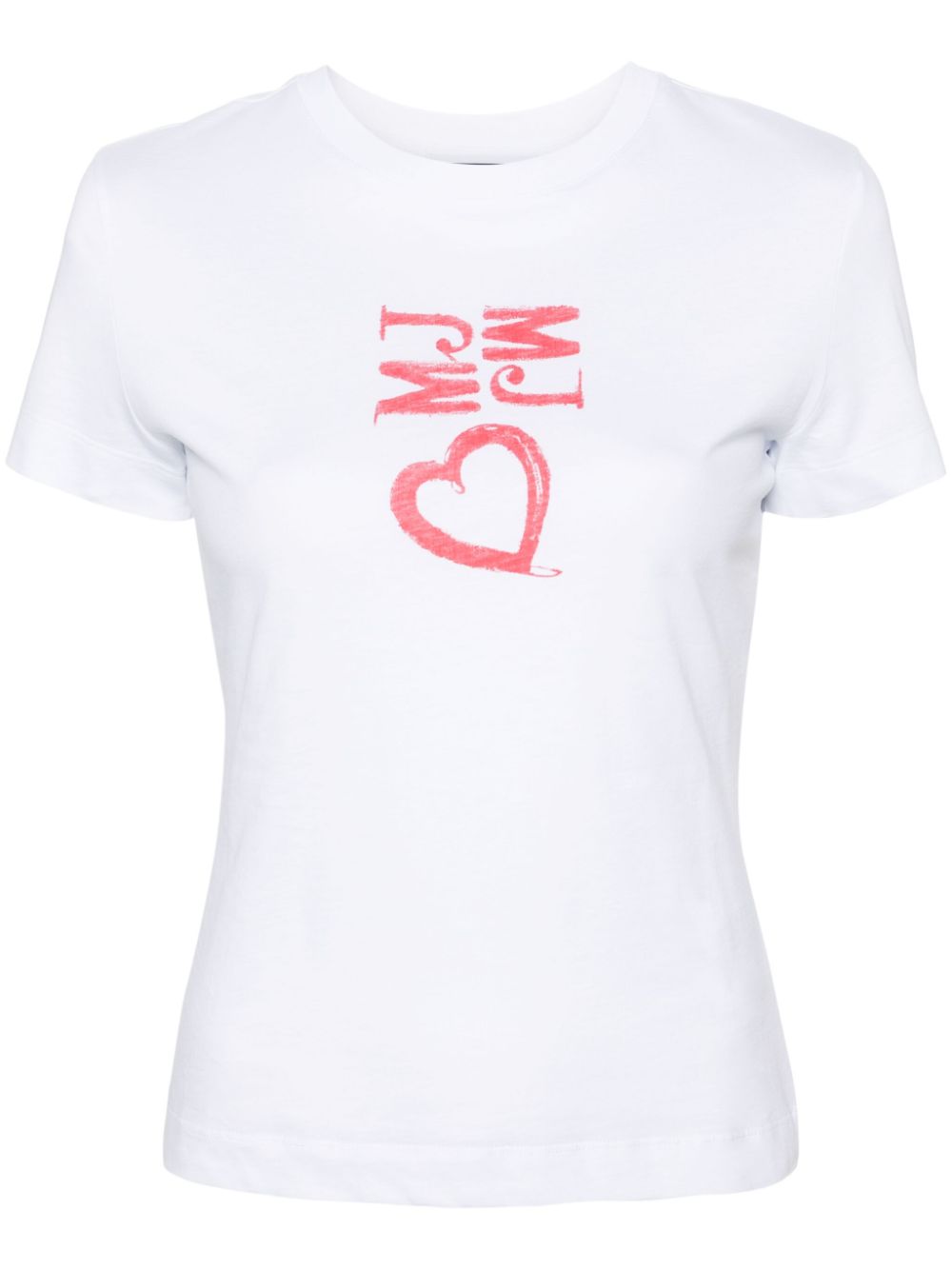 Logo-print cotton T-shirt - White