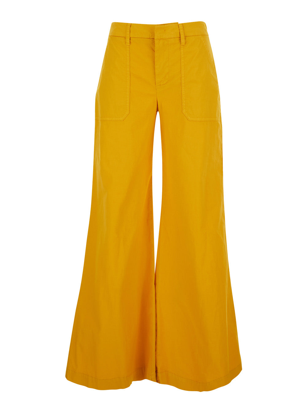 Cotton Trousers — Yellow
