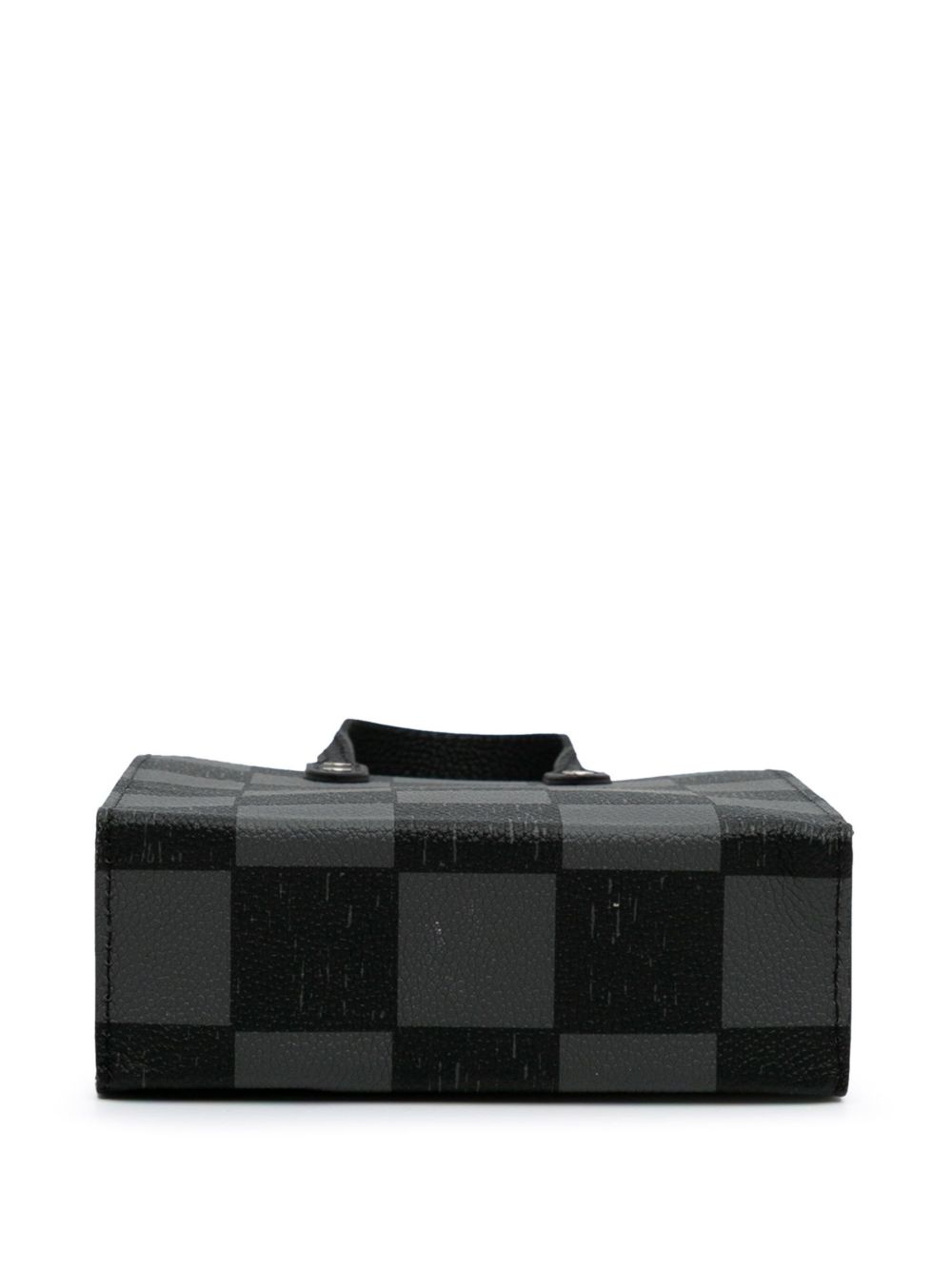 2021-2024 Damier Checkerboard Sac Plat XS satchel - Black