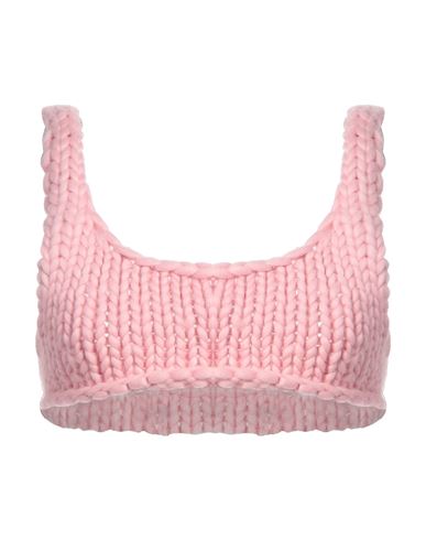 Hope Macaulay Woman Top Pink Size L Merino Wool