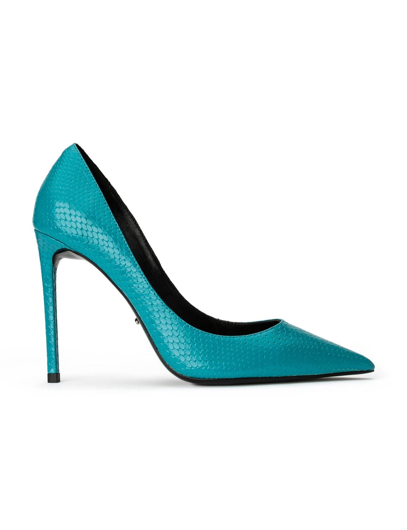 Anja Marine Snake Heels