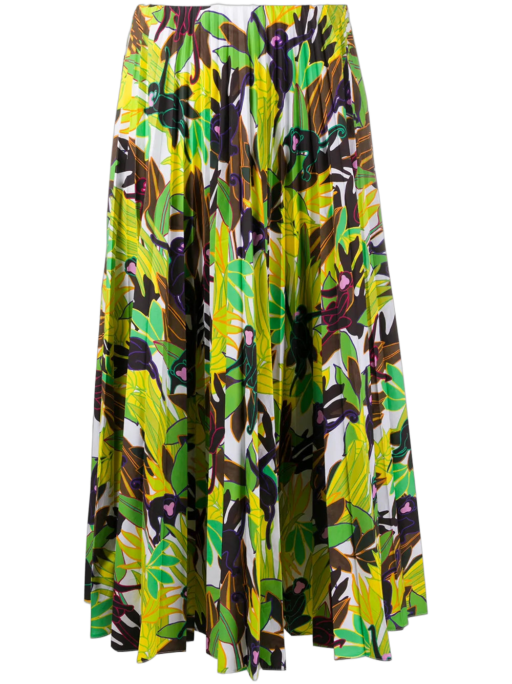 Monkey Forest Skirt — Multicolor
