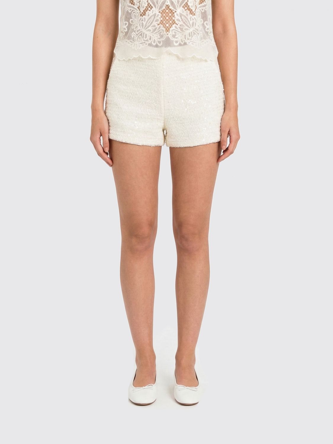 Shorts Woman color Pearl