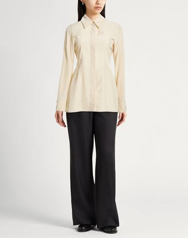 Woman Shirt Beige Size 4 Viscose