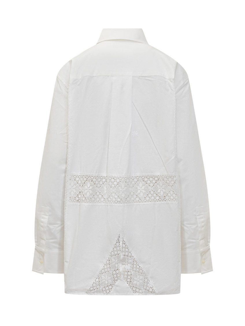 White Regular Solid Shirt