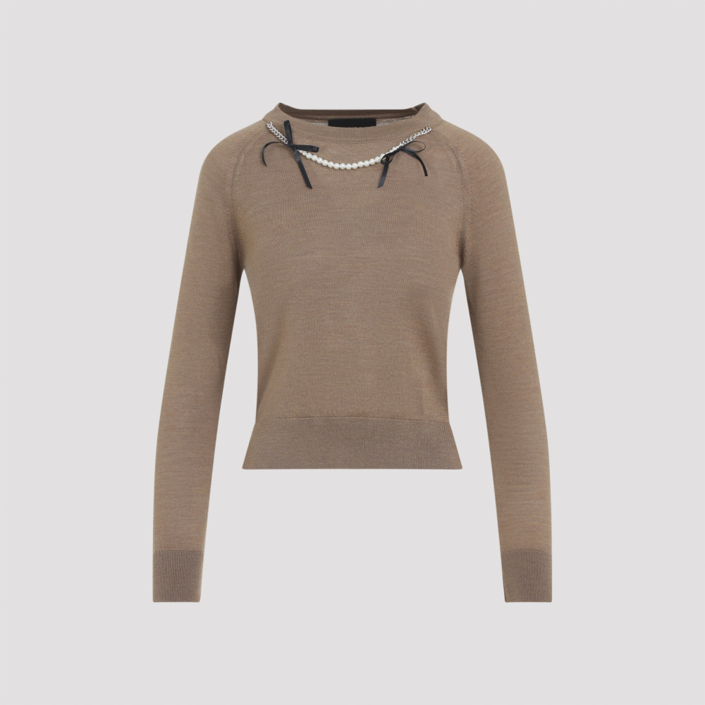 Classic Long Sleeve Jumper W/ Emb