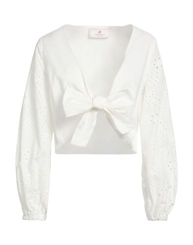 Woman Shirt White Size 6 Cotton