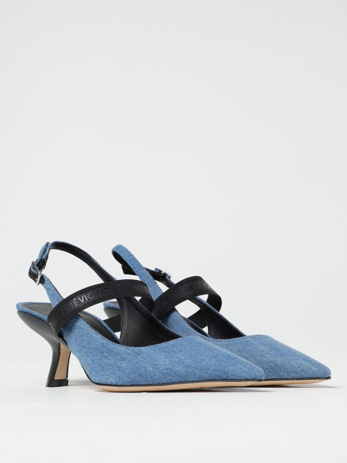 Shoes VIC MATIÉ Woman color Denim