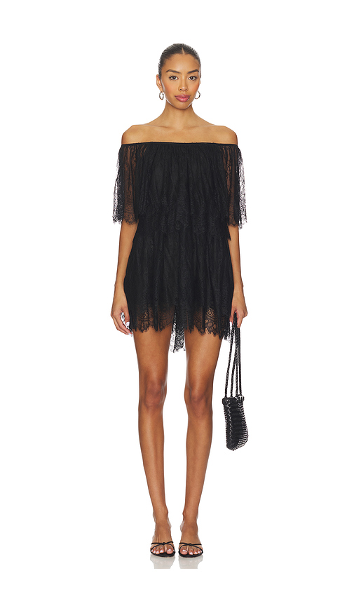 Katie May Noir Dress in Black. XL. Also in XS, S