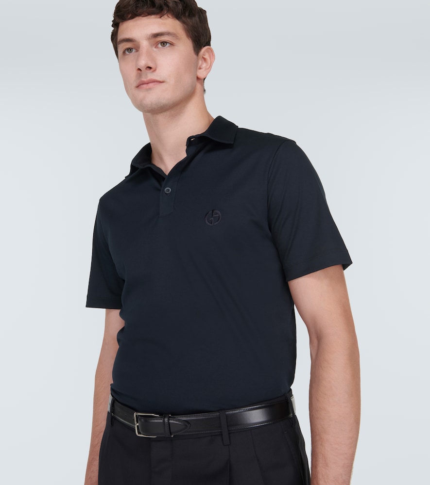 Cotton polo shirt