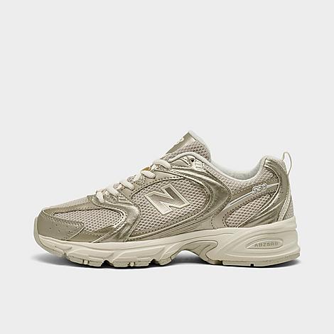 Women's 530 Casual Shoes in Gold Metallic/Linen