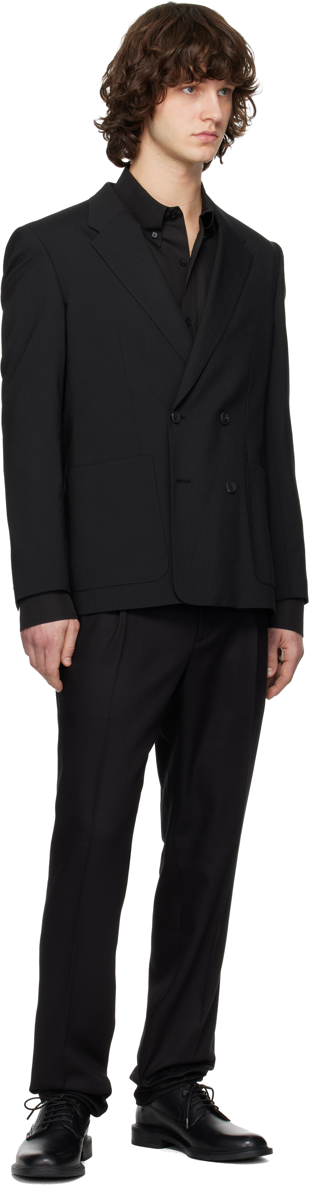 Black Slim-Fit Blazer