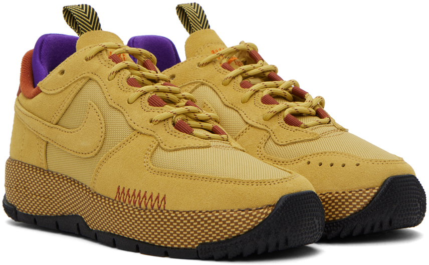 Yellow Air Force 1 Wild Sneakers