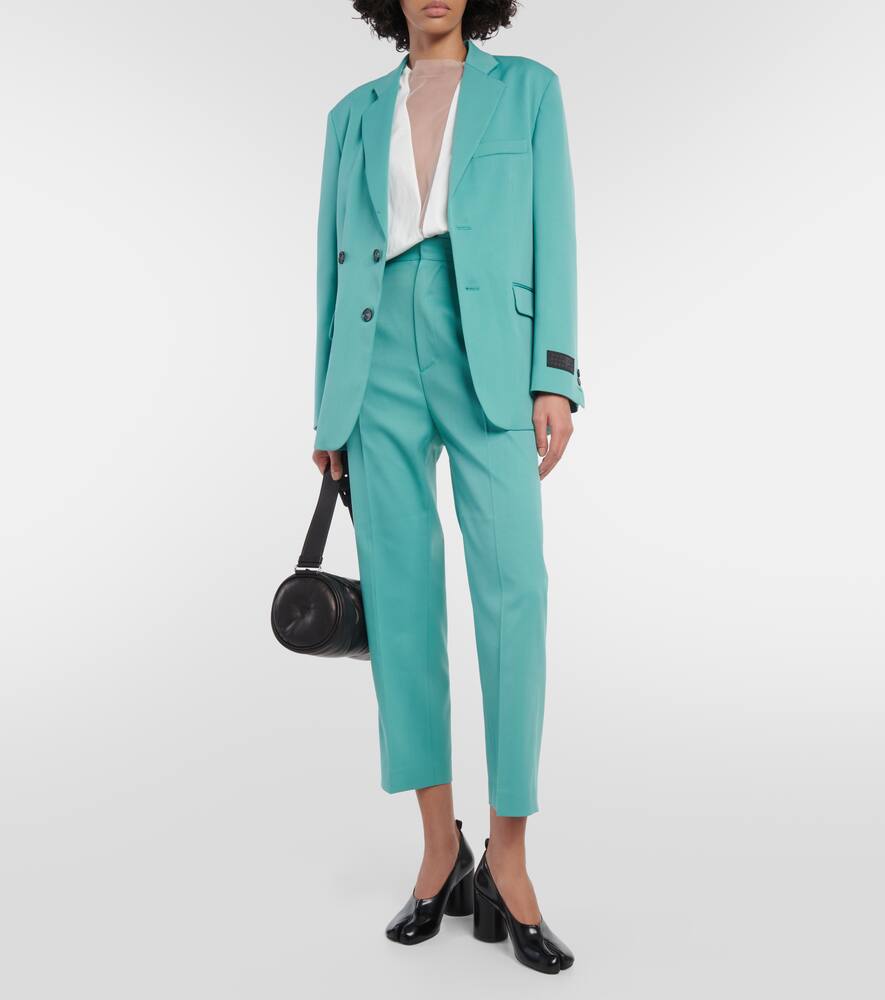 Pleated pants