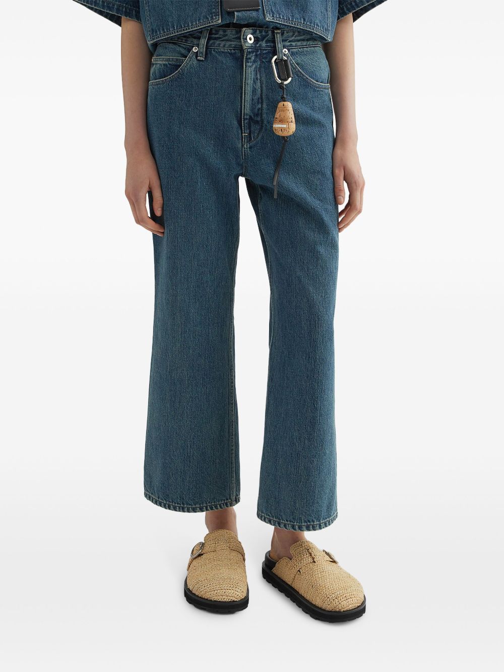 Jil Sander Plus Denim Wide Leg Jeans
