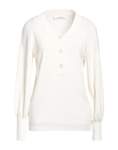 Liviana Conti Woman Sweater Ivory Size 2 Viscose, Polyamide