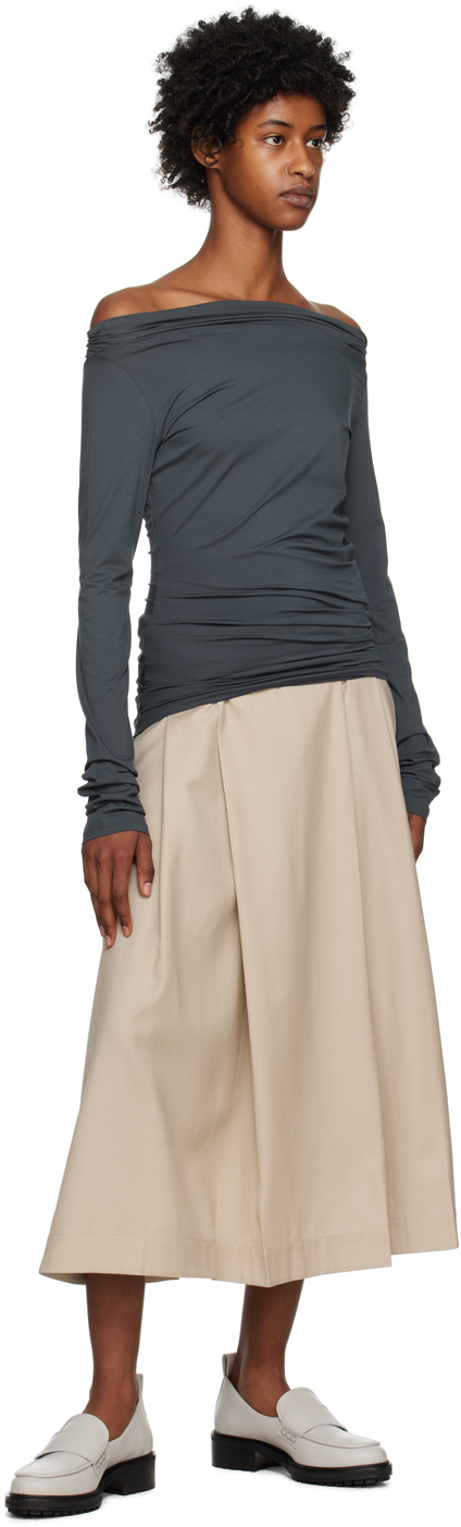 Aeyde Gray Ruth Loafers