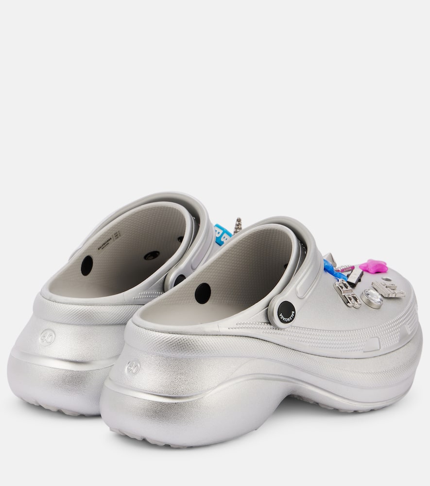 Balenciaga x Crocs platform clogs
