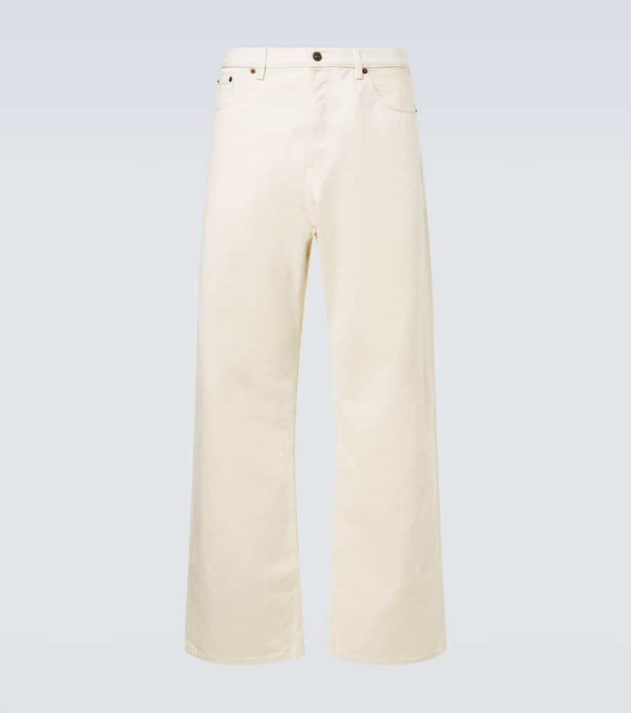 VGold wide-leg jeans
