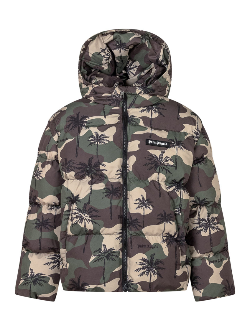 Kids Green Camo Jacket
