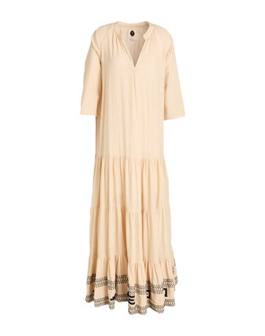 Woman Maxi dress Cream Size S Cotton