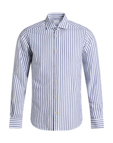 Man Shirt Navy Size 15 Cotton