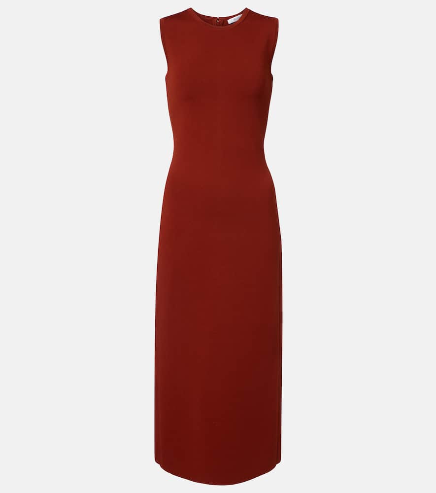 Jersey midi dress