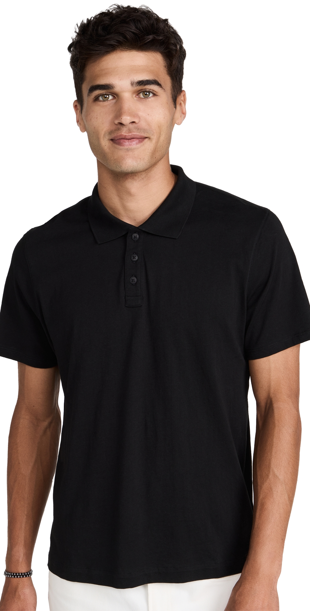 Classic Jersey Polo Black